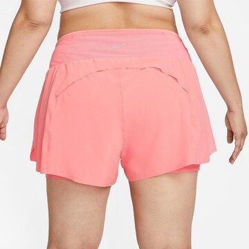 NIKE Regular Workout Pants in Pink