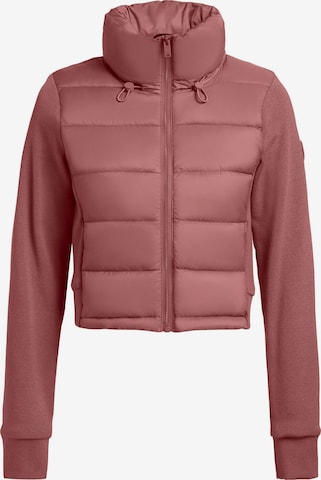 Veste mi-saison khujo en rouge : devant