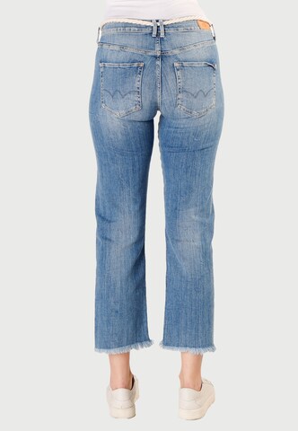 Le Temps Des Cerises Regular Jeans 'PRICILIA' in Blauw