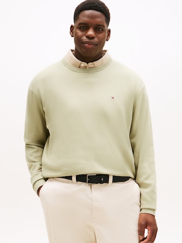 Tommy Hilfiger Big & Tall Trui in Groen: voorkant
