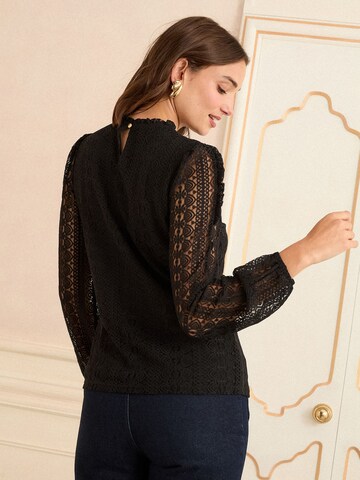 Camicia da donna di love & roses in nero