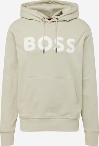 BOSS Sweatshirt 'Webasic' i beige: forside
