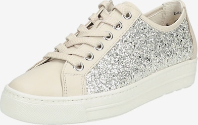 Paul Green Sneaker low in beige / silber, Produktansicht