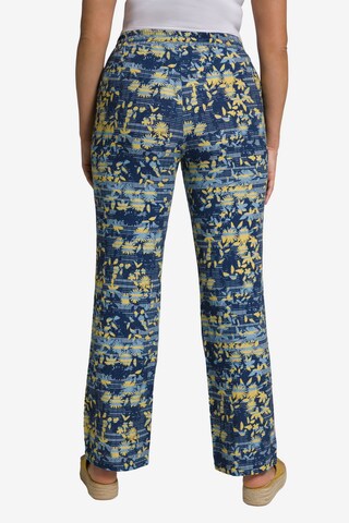 Regular Pantalon 'Rose' Ulla Popken en bleu