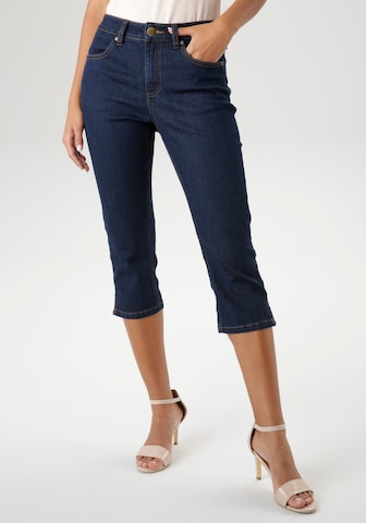 Aniston SELECTED Slimfit Jeans in Blau: predná strana