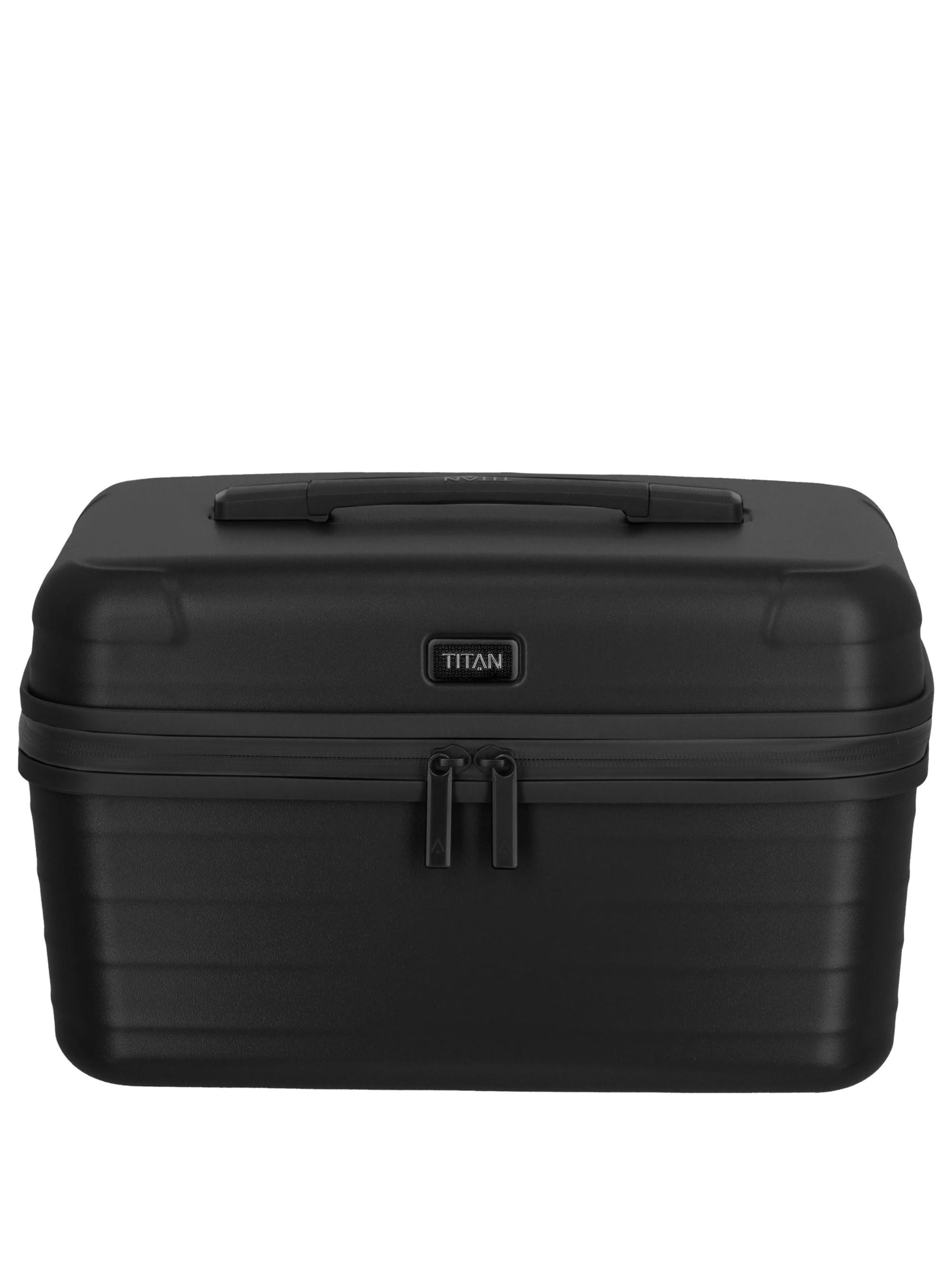 TITAN Kosmetiktasche 'UPGRADE'‌‌‌‌ in Schwarz: Vorderseite