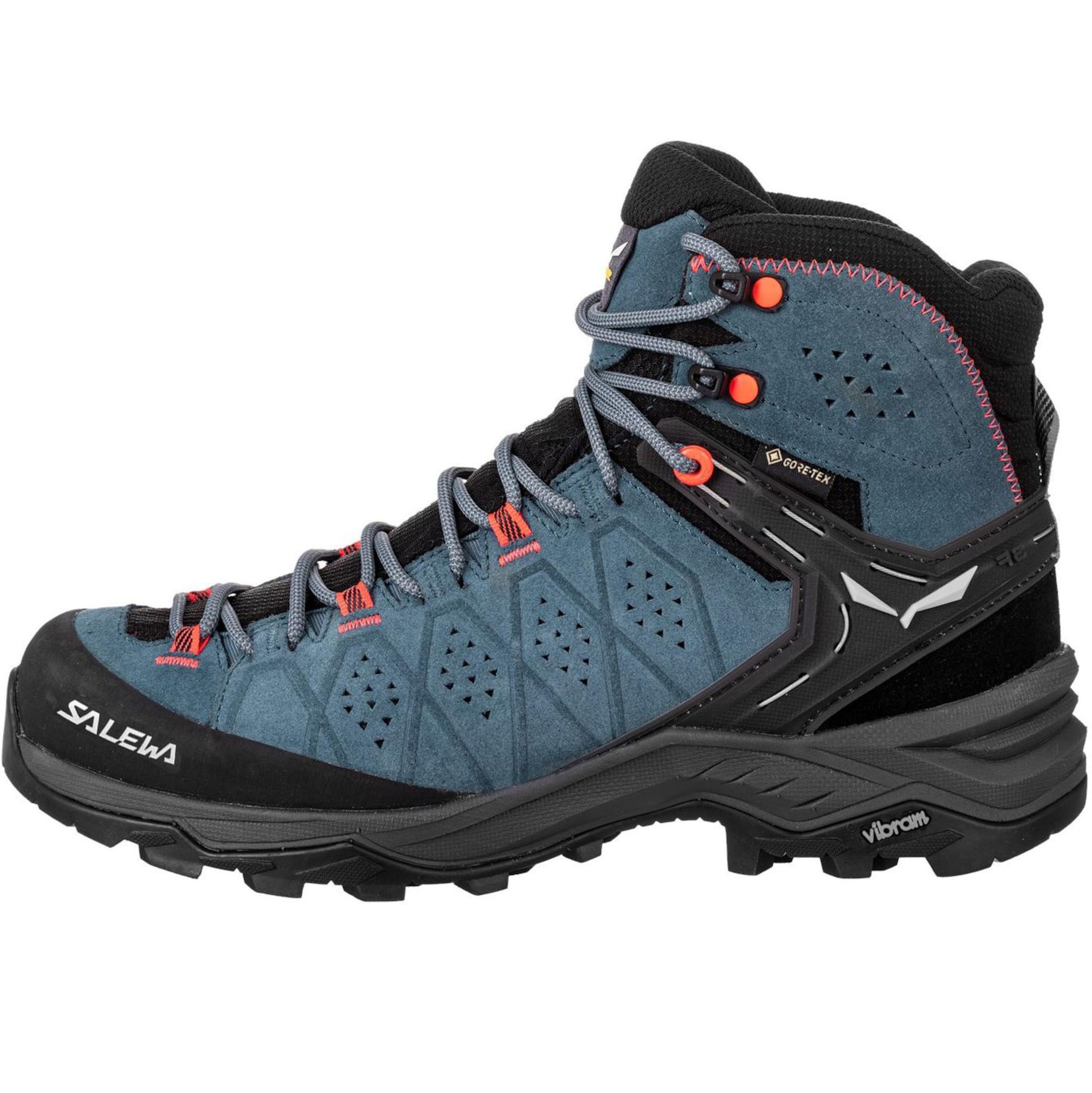 SALEWA Boots 'Alp Trainer 2 Mid GTX' in Blau: Vorderseite
