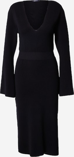 Gina Tricot Stickad klänning 'Anja' i svart, Produktvy
