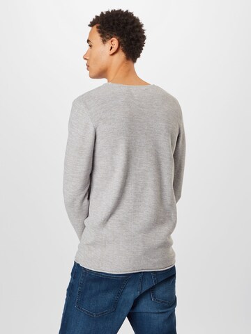 INDICODE JEANS Pullover 'Kristian' in Grau