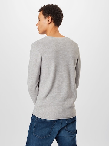 INDICODE JEANS Sweater 'Kristian' in Grey