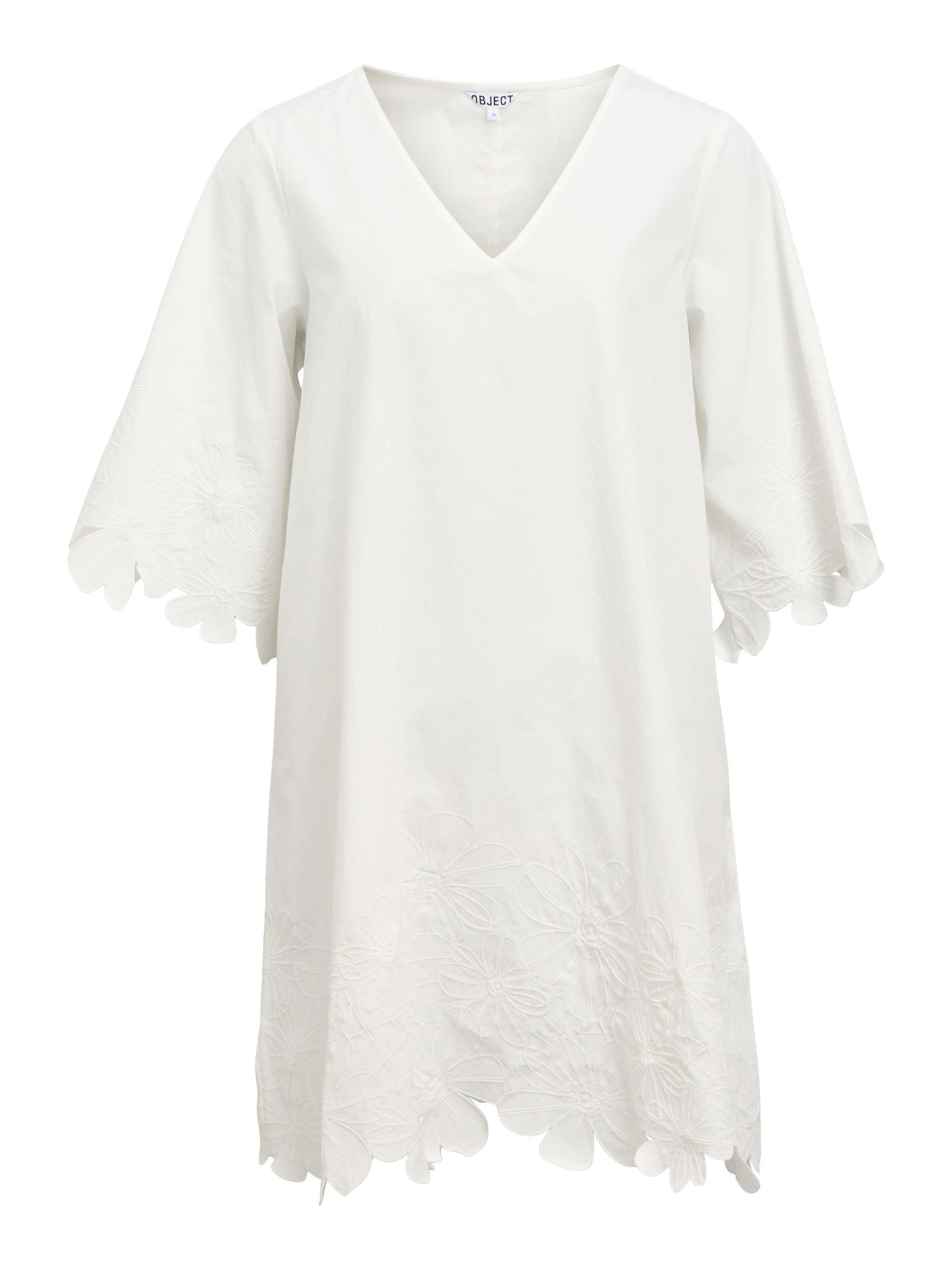 OBJECT Рокля 'OBJKAMMA' в бяло: отпред