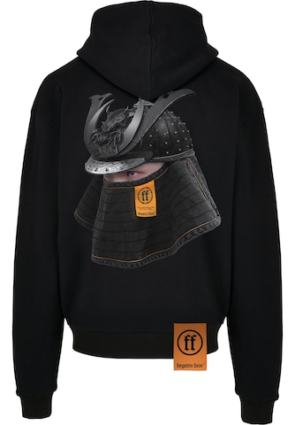 Forgotten Faces Sweatshirt 'Samurai' in Black