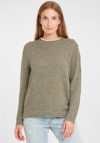 Pull-over 'LEMERETTA 1' Fransa en vert : devant