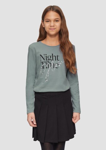 T-Shirt s.Oliver en vert : devant