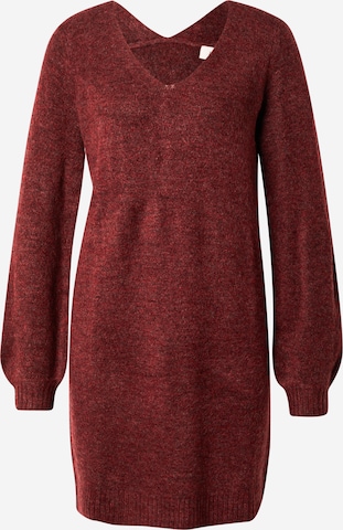 JDY Knit dress 'JDYElanora' in Red: front