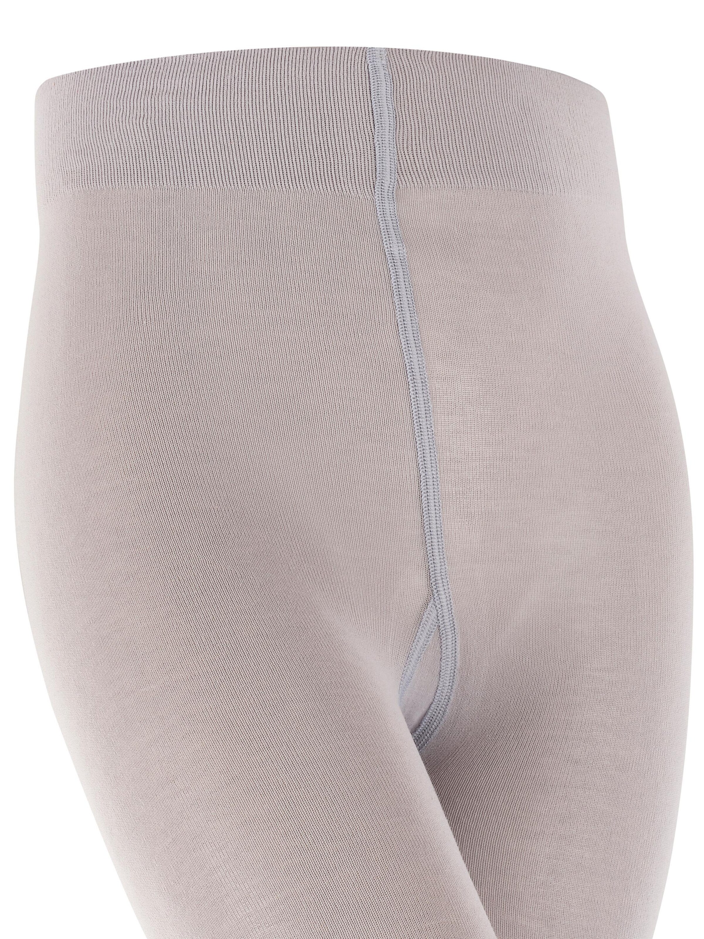 FALKE Tights 'Cotton Touch' in Silver