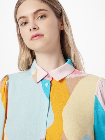 NÜMPH Blouse 'ZIGGIE' in Blue