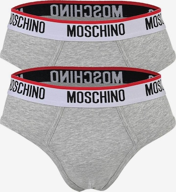 Moschino Underwear Слип в сиво: отпред