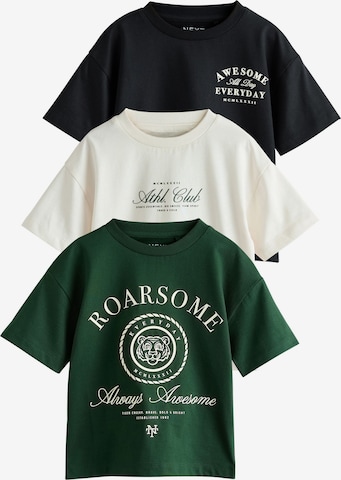 Next T-Shirt in Grün: Vorderseite