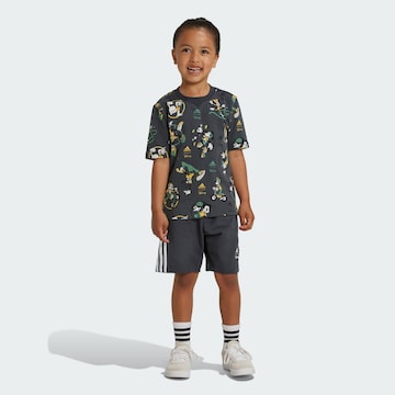 ADIDAS SPORTSWEAR Jogginganzug 'Disney Mickey Mouse' in Grau: Vorderseite