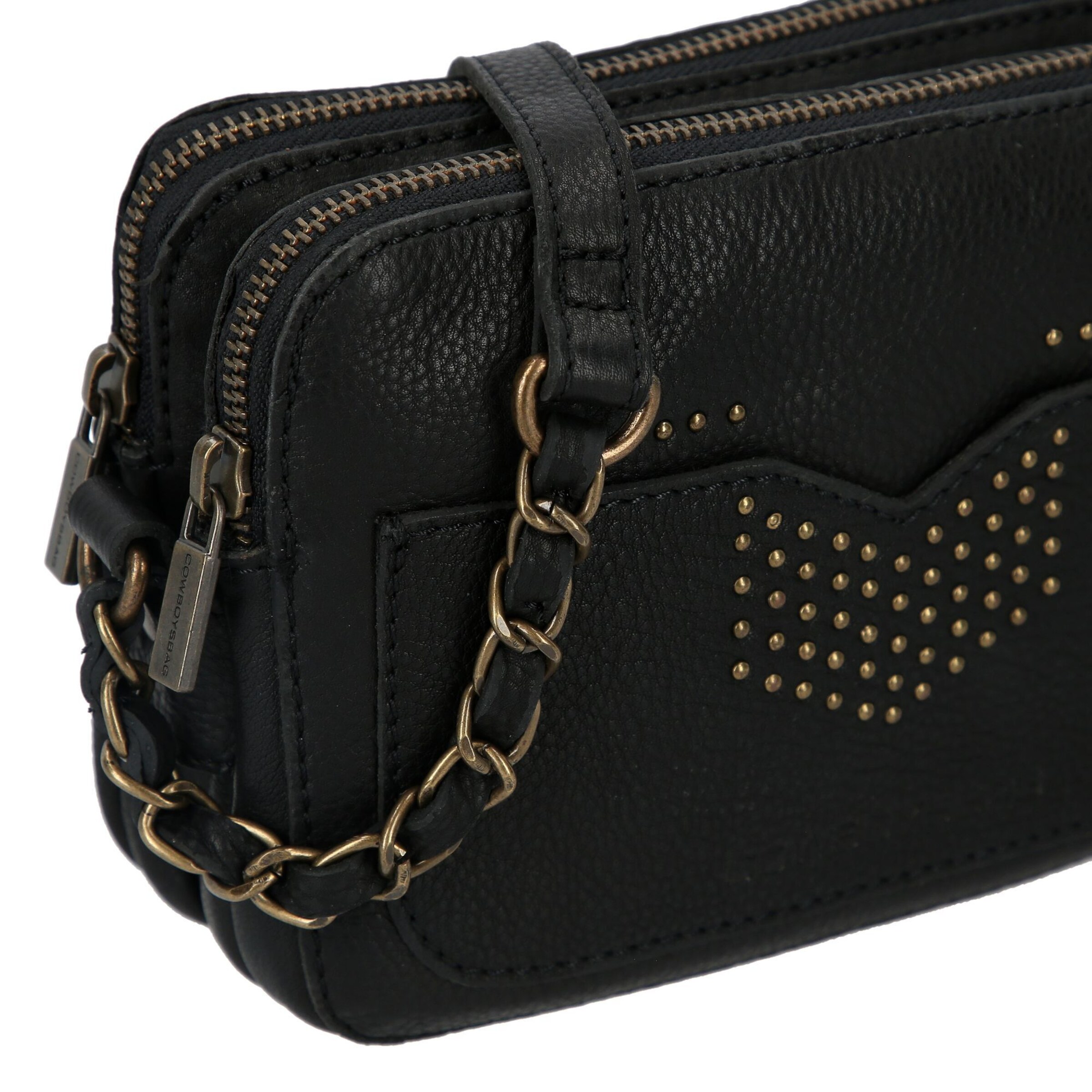 Sac à bandoulière 'Lavish Minam' Cowboysbag en noir