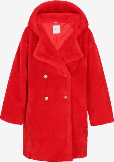 Palton de primăvară-toamnă IZIA pe roșu deschis, Vizualizare produs