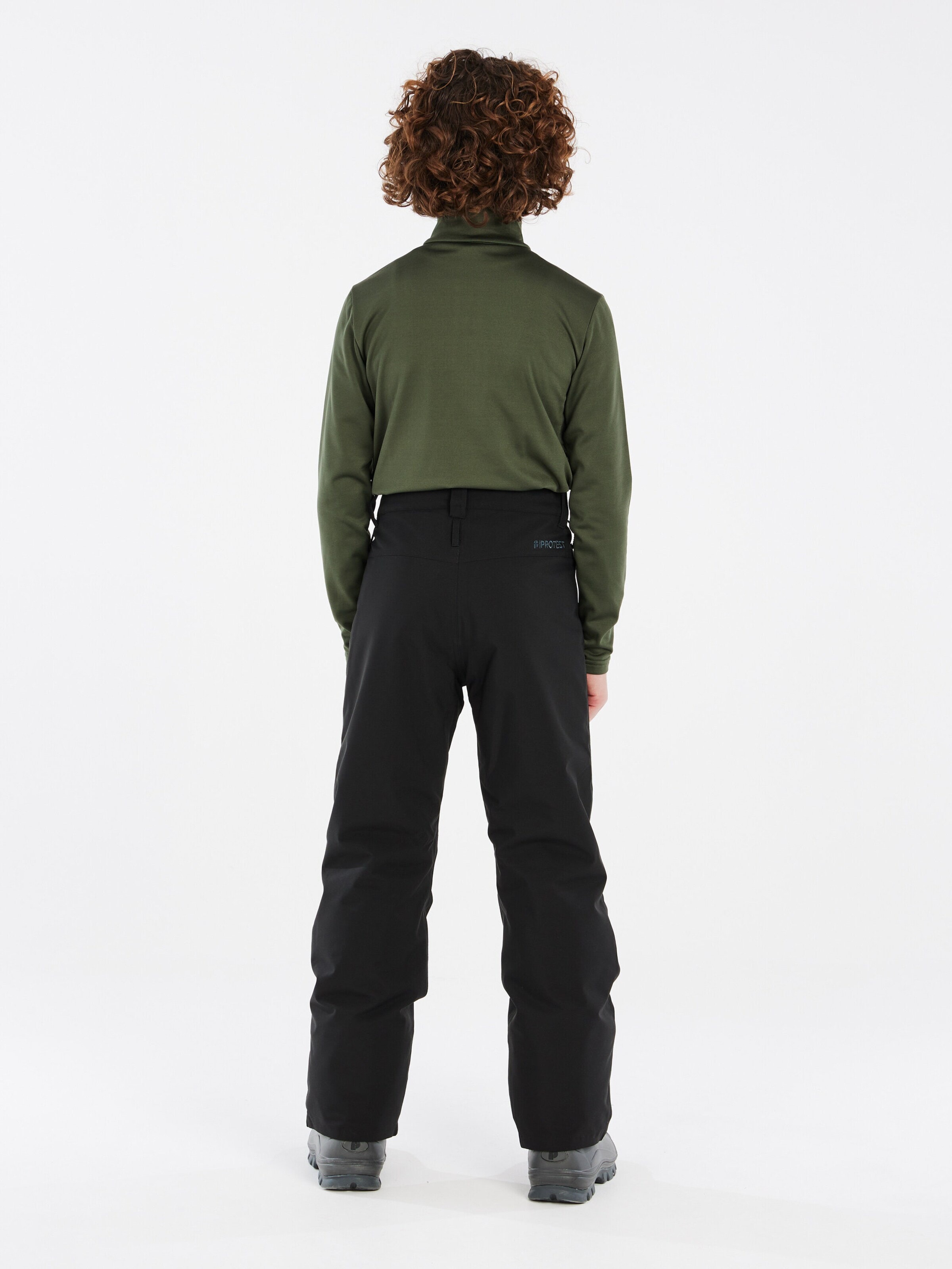 PROTEST Regular Workout Pants 'PRTSTERIO JR' in Black