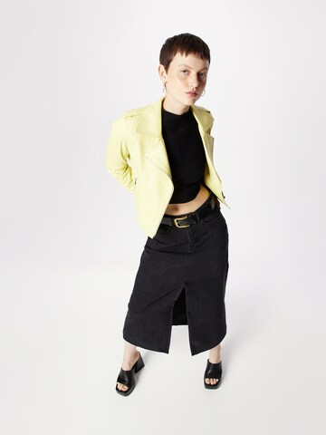 Veste mi-saison 'Kitty' OAKWOOD en jaune