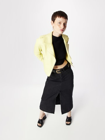 OAKWOOD Between-Season Jacket 'Kitty' in Yellow