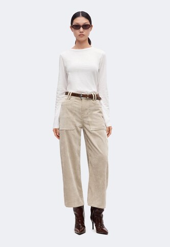 Loosefit Pantalon 'DERIVE' DRYKORN en marron : devant