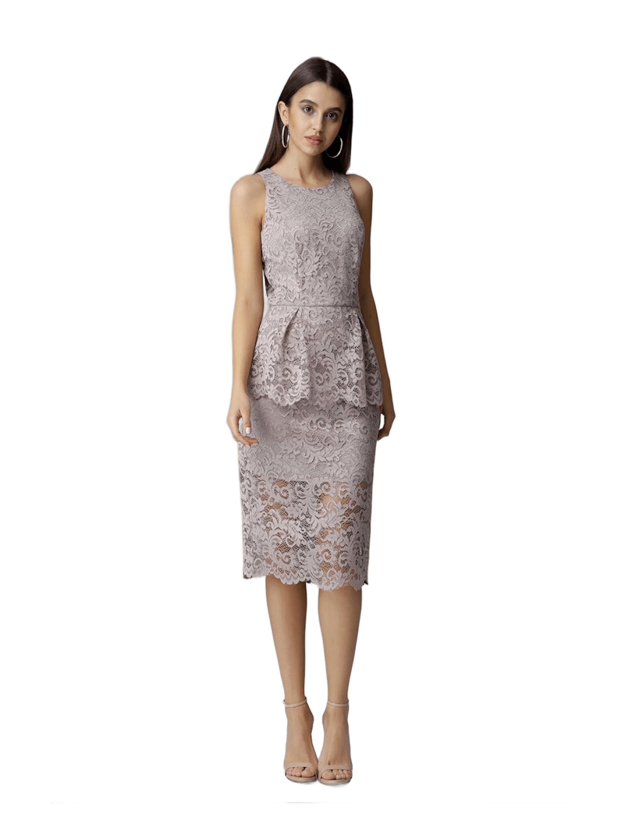 amorubi.com Evening Dress in Beige