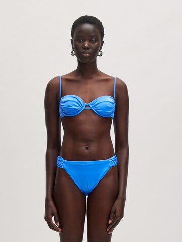 EDITED Balconette Bikini 'Silvana' in Blue: front
