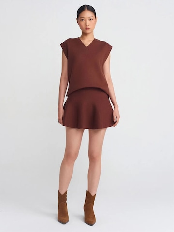 Dilvin Sweater 'Pullover' in Brown