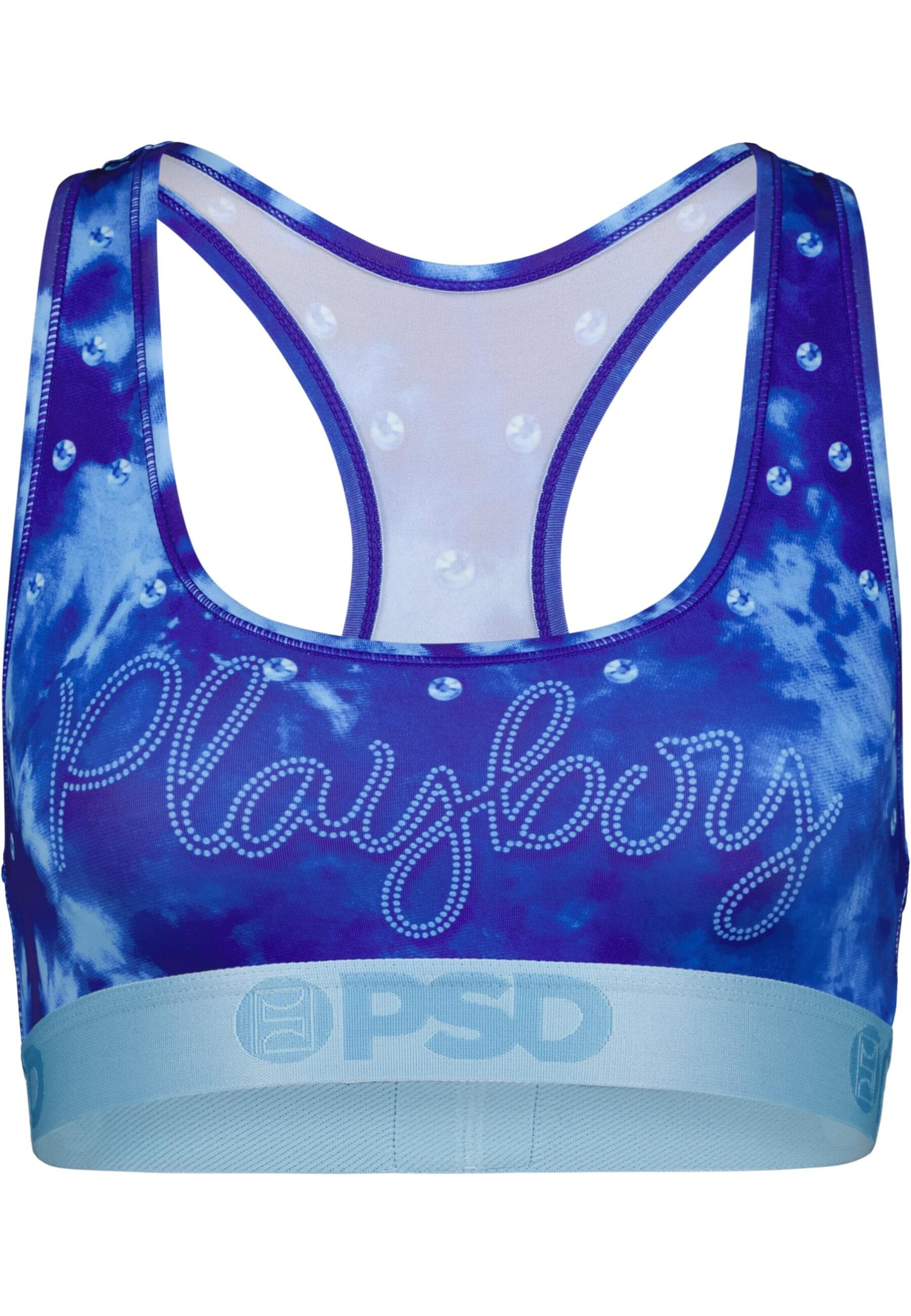 PSD Bustier BH in Blauw: voorkant