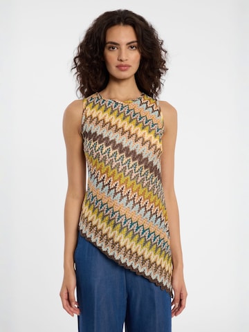 Ana Alcazar Stricktop 'Durin' in Mischfarben: Vorderseite