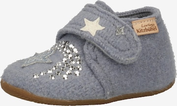 Living Kitzbühel Slippers 'Einhorn & Stern' in Grey: front