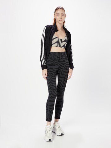 ADIDAS PERFORMANCE Skinny Sportsbukser 'Opme TI' i sort