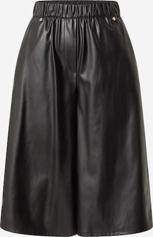 PATRIZIA PEPE Zvonové kalhoty Kalhoty – černá: přední strana