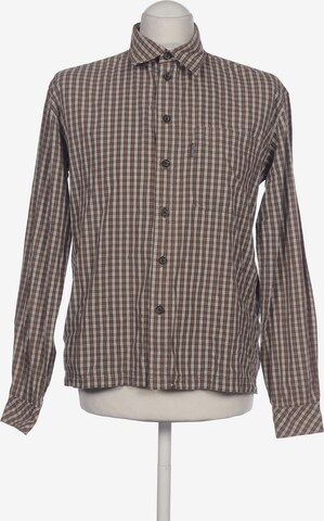 CHIEMSEE Button Up Shirt in S in Brown: front