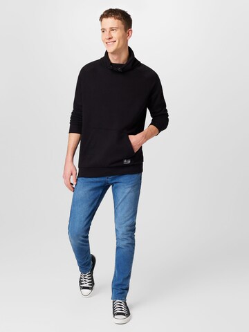 QS - Sweatshirt em preto