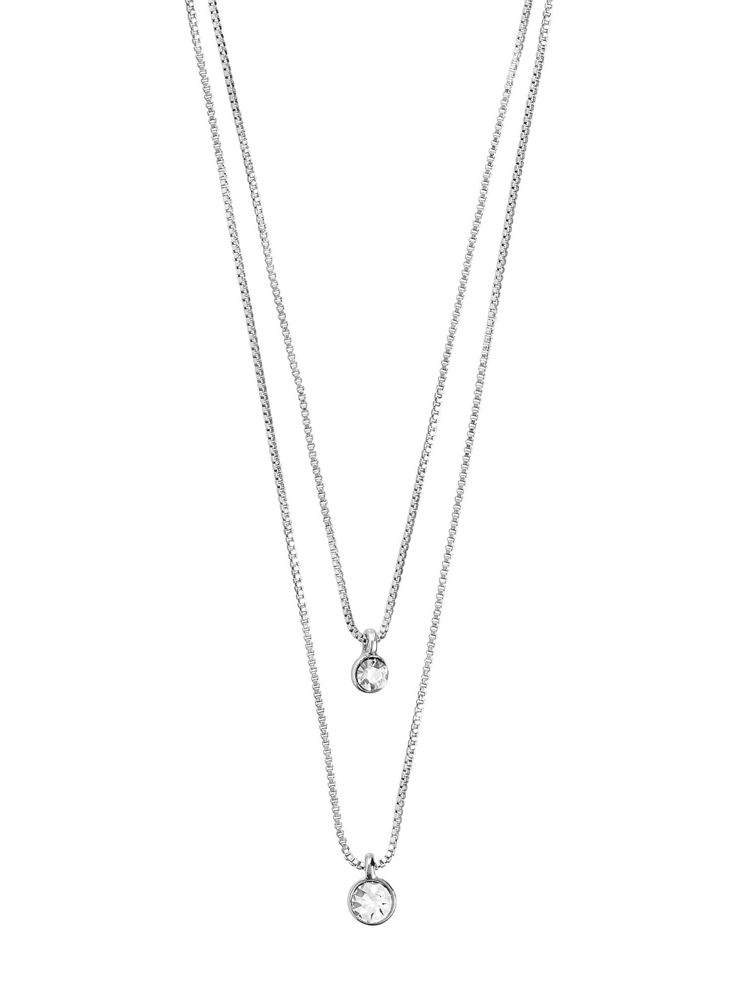 Pilgrim Verižica 'Lucia' | srebrna barva: sprednja stran