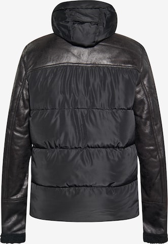 TUFFSKULL Winter jacket 'Leat' in Black