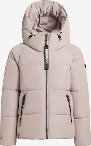 Veste d’hiver 'Ono' khujo en beige : devant
