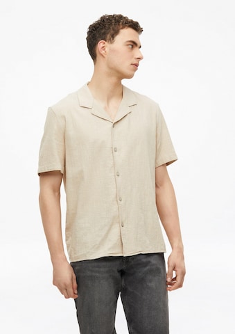 Coupe regular Chemise s.Oliver en beige : devant