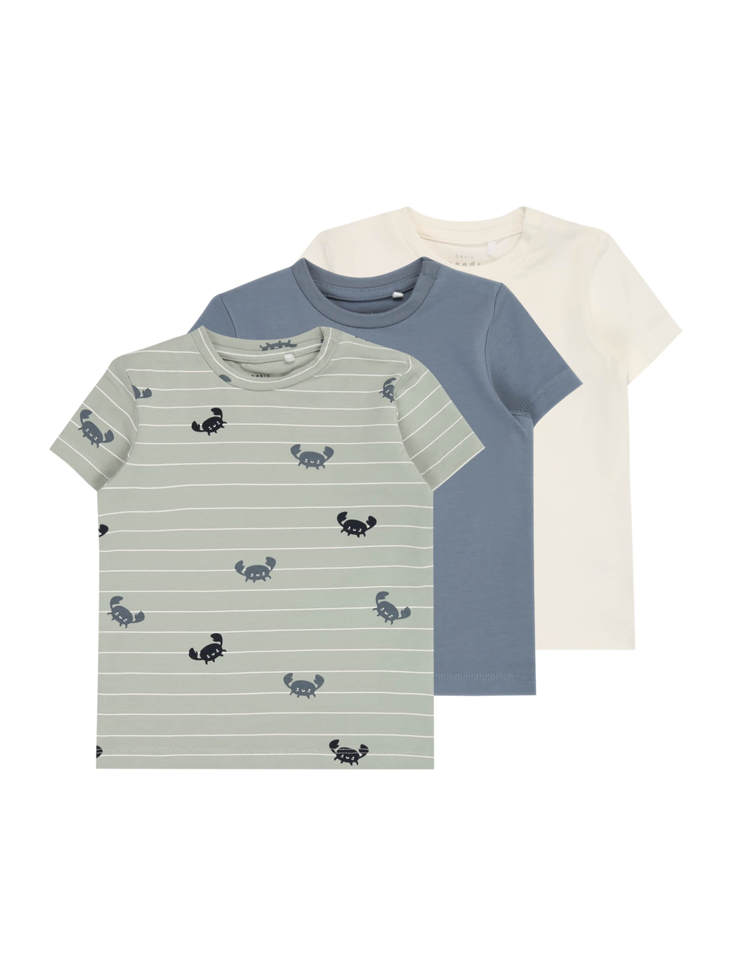 Maglietta 'NBMVACION' di NAME IT in blu: frontale