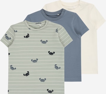 T-Shirt 'NBMVACION' NAME IT en bleu : devant
