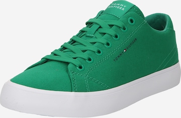 Sneaker bassa 'Essential' di TOMMY HILFIGER in verde: frontale