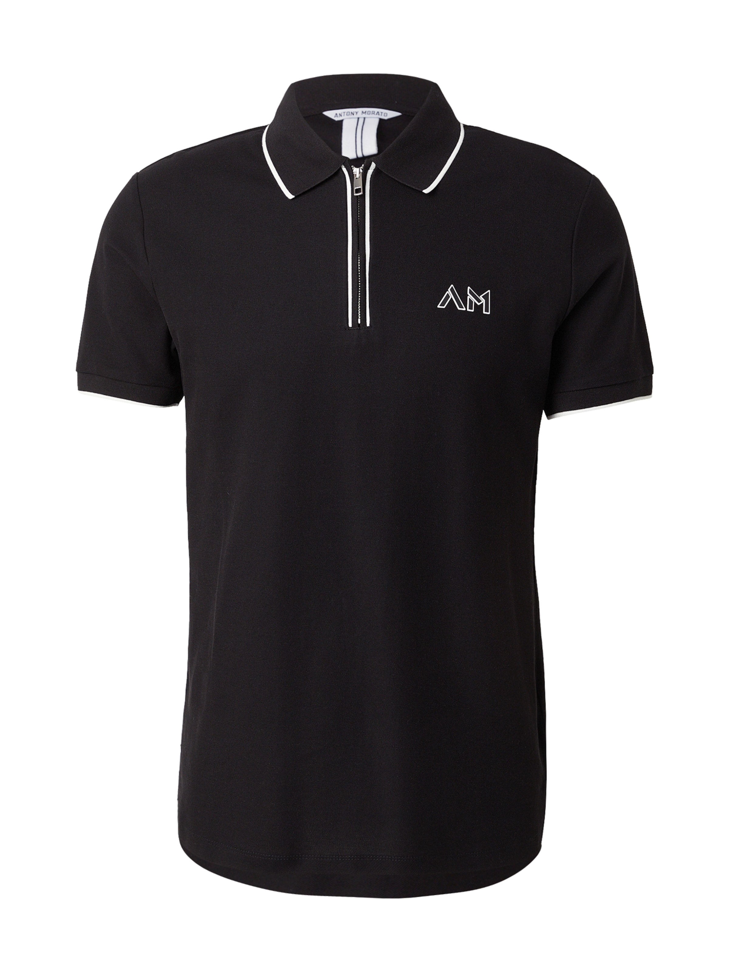 ANTONY MORATO - Camiseta en negro: frente