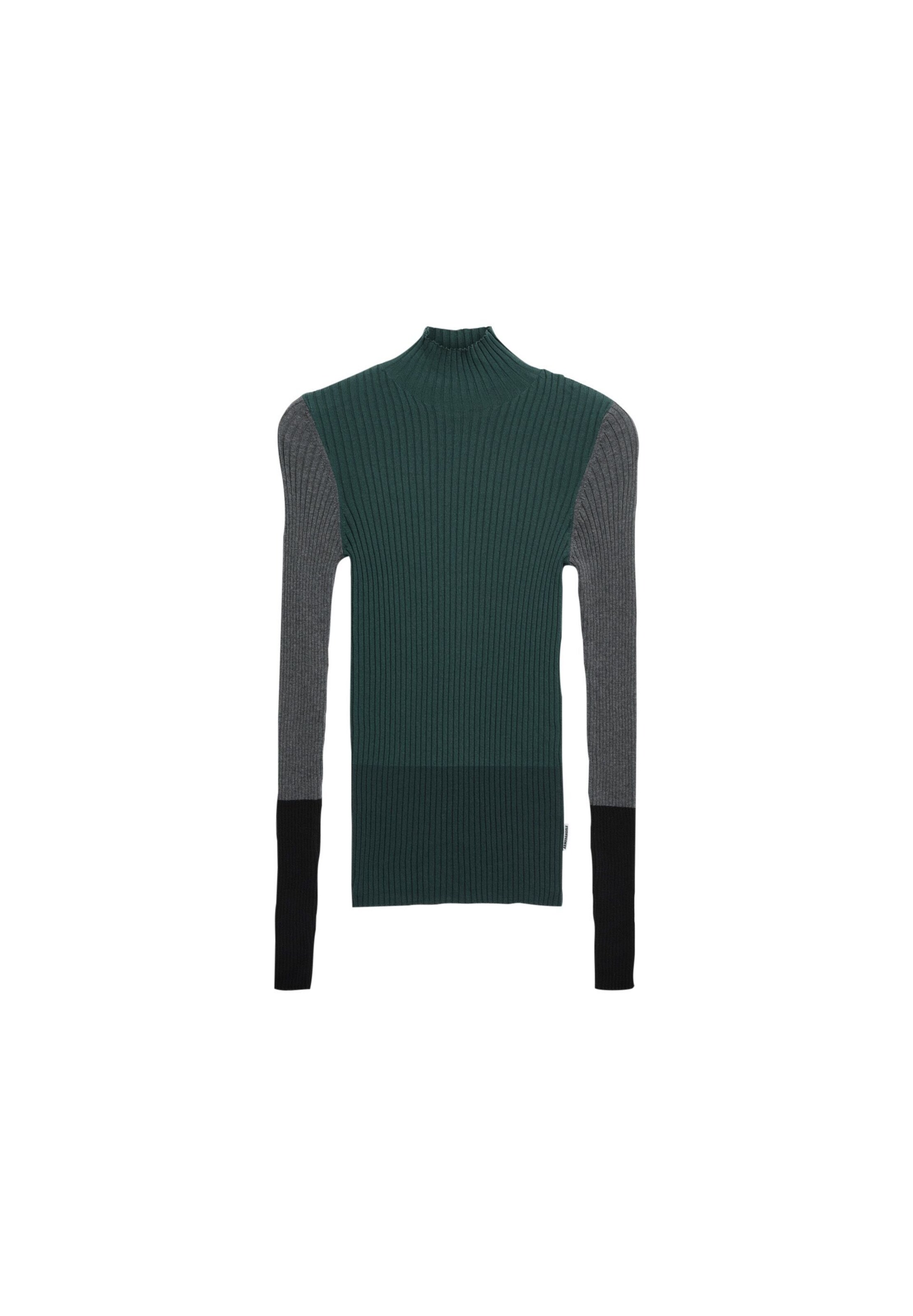 ARMEDANGELS Pullover 'Alaania Patch' in Grün: Vorderseite