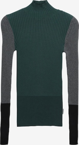 ARMEDANGELS Sweater 'Alaania Patch' in Green: front
